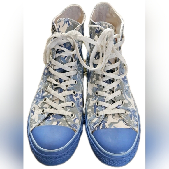 Converse Chuck Taylor All Star Vtg High-Top Sneakers Aquatic Specialty Camo - Picture 3 of 10